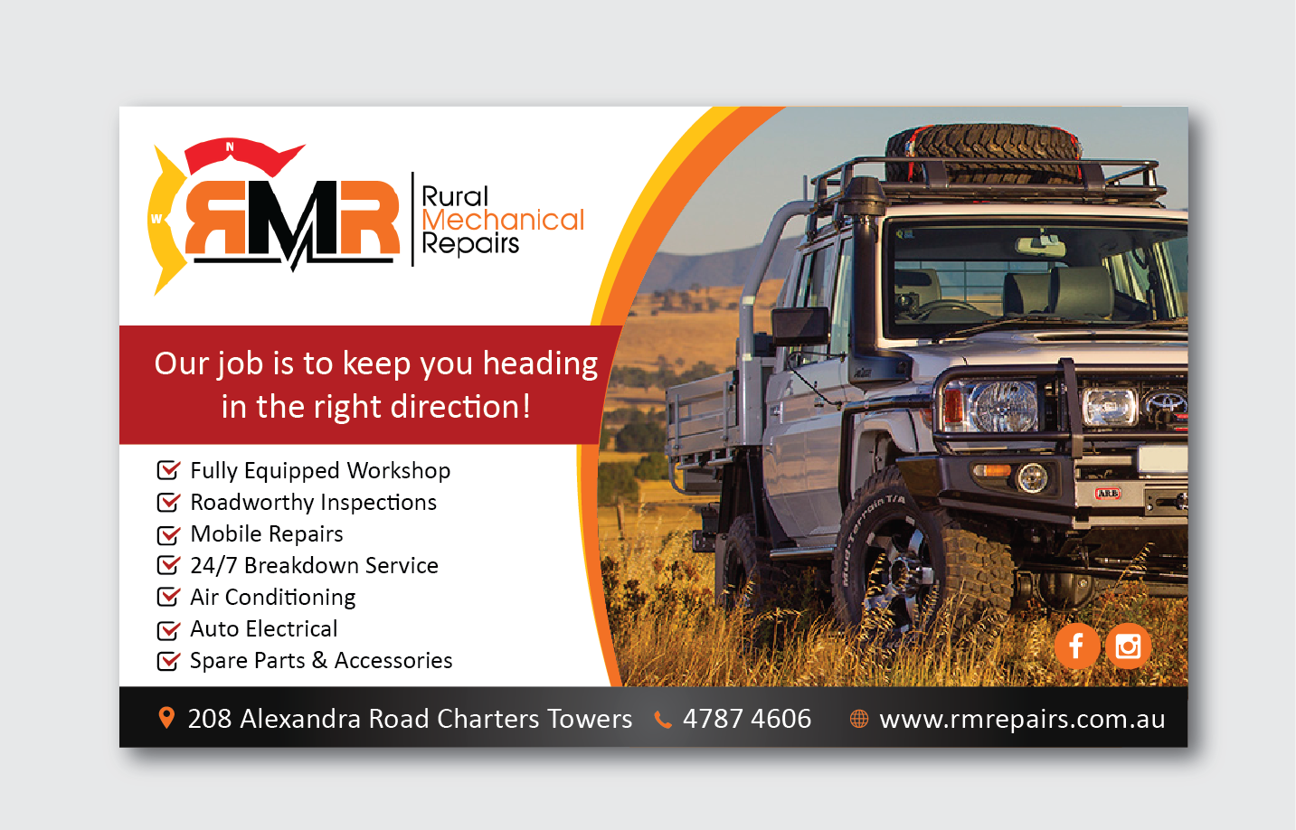 Banner-Design von alex989 für Rural Mechanical Repairs | Design #16487332