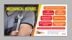 Banner-Design von AbyJohns für Rural Mechanical Repairs | Design: #16509791