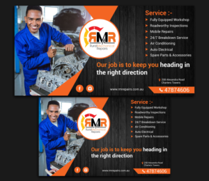 Banner-Design von kants2812 für Rural Mechanical Repairs | Design: #16538116