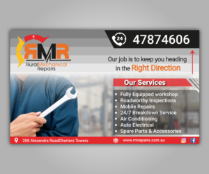 Mechanical Workshop needs a new banner design | Banner-Design von HamzaMalik