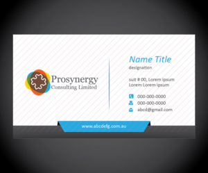 Business Card Design by joliau for this project | Design: #16470826