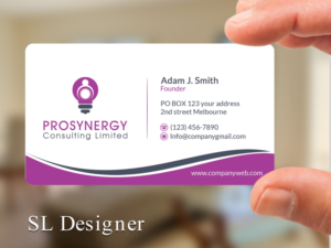 Visitenkarten-Design von SL Designer für dieses Projekt | Design: #16550095