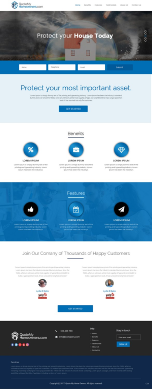 Landing Page Design by pb for Salmon Agency | Design: #16482747
