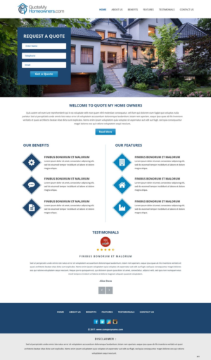Landing Page Design by pb for Salmon Agency | Design: #16642391