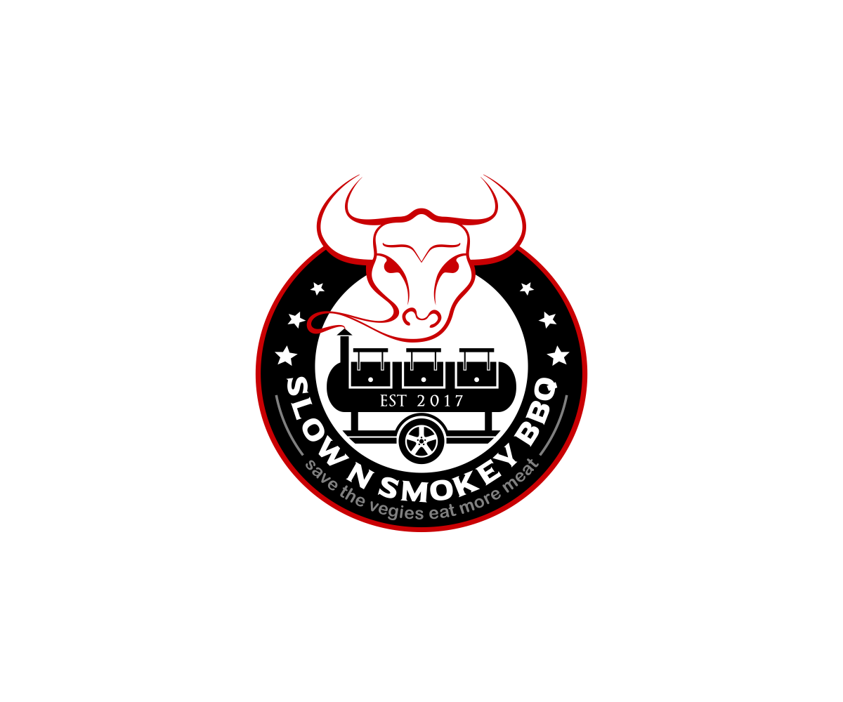 Logo Design by El Ojo creativo for Slow N Smoke BBQ  | Design #16493402