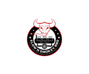 Logo-Design von El Ojo creativo für Slow N Smoke BBQ  | Design: #16493402
