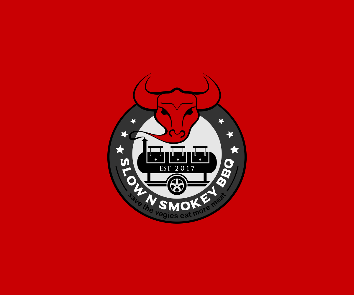 Logo Design by El Ojo creativo for Slow N Smoke BBQ  | Design #16493403