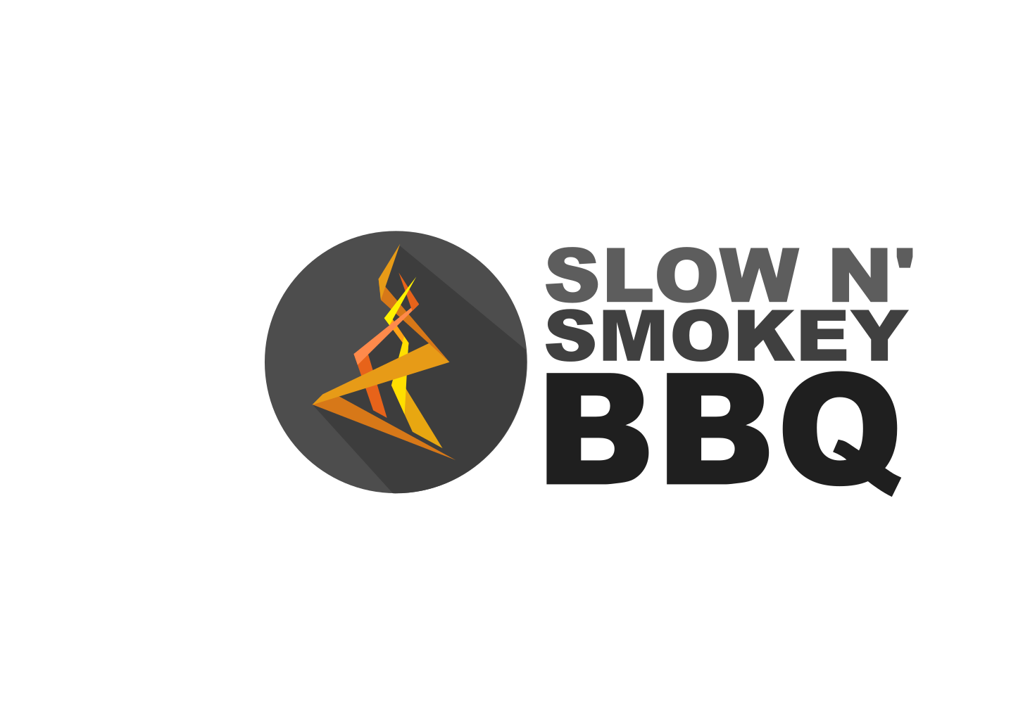 Logo Design by Kych19 for Slow N Smoke BBQ  | Design #16414821
