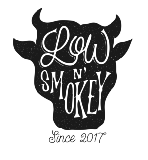 Logo Design by hairobii for Slow N Smoke BBQ  | Design #16504871