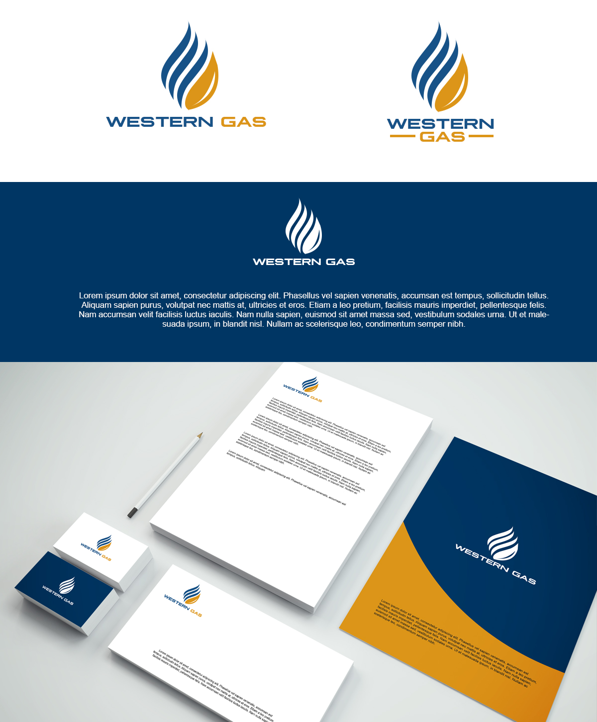 Logo Design by pixelgrapix for Western Gas | Design #16409072