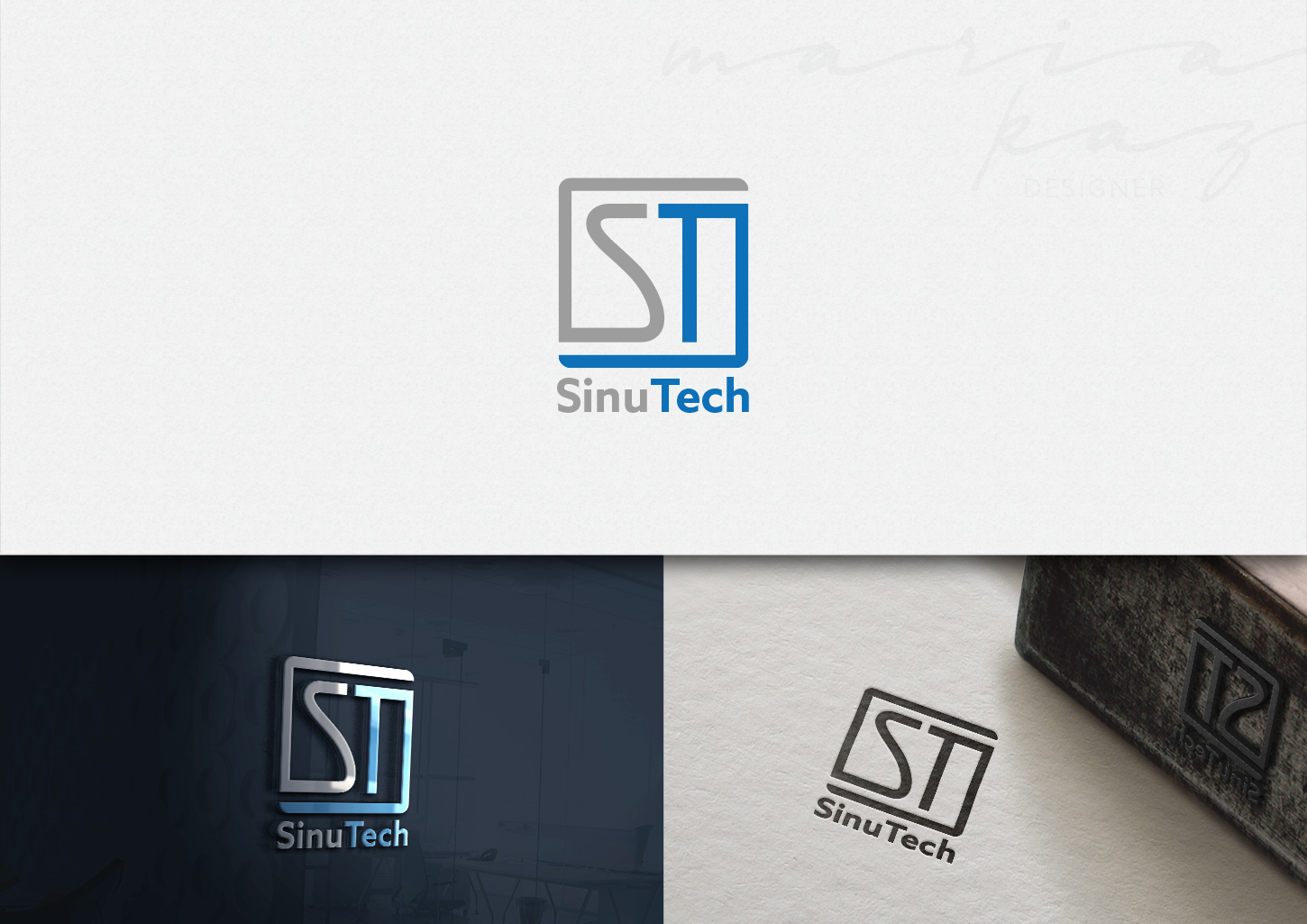 Logo Design by maria-kaz for DeepSine Ltd | Design #16433843