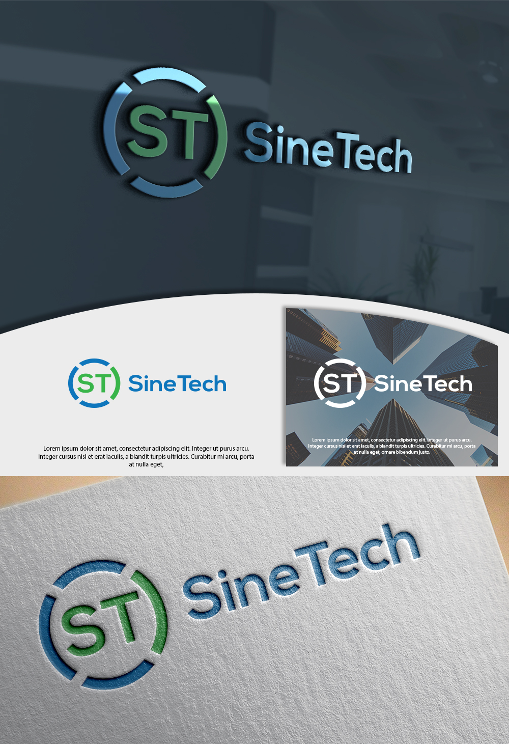 Logo Design by Renewable for DeepSine Ltd | Design #16404401