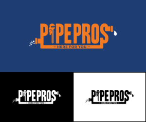 Logo Design by MoonFeather for Pipe Pros | Design: #16447849