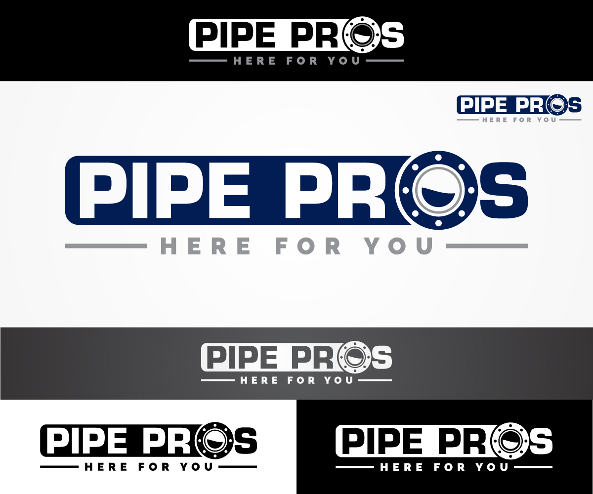 Logo Design by sangeloenriquez for Pipe Pros | Design #16458157