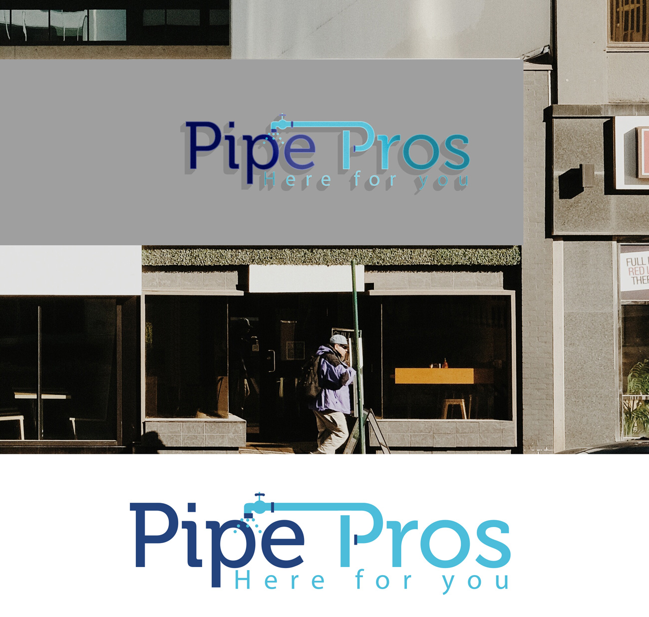 Logo Design by Impressive Sol for Pipe Pros | Design #16448823