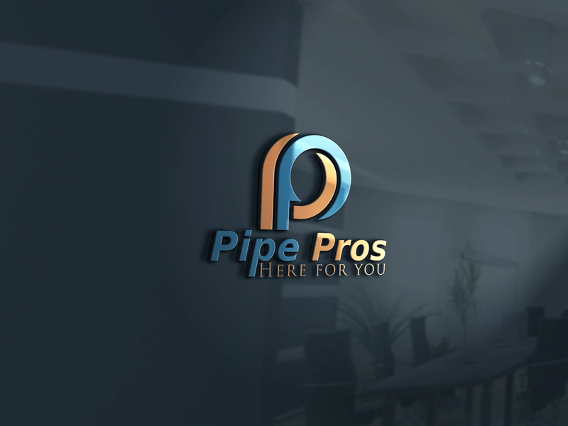 Logo Design by rocklee for Pipe Pros | Design #16453279
