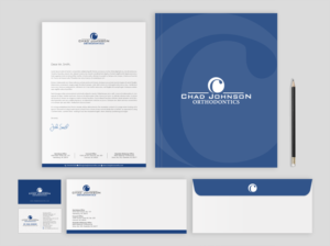Stationery Design by chandrayaan.creative for Chad Johnson Orthodontics | Design: #16556964