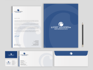 Stationery Design by chandrayaan.creative for Chad Johnson Orthodontics | Design: #16556988