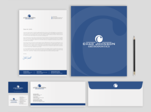 Stationery Design by chandrayaan.creative for Chad Johnson Orthodontics | Design: #16556989