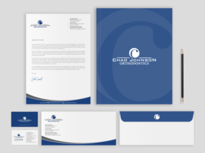 Stationery Design by chandrayaan.creative for Chad Johnson Orthodontics | Design: #16556991