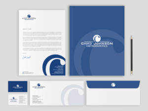 Stationery Design by chandrayaan.creative for Chad Johnson Orthodontics | Design: #16557004