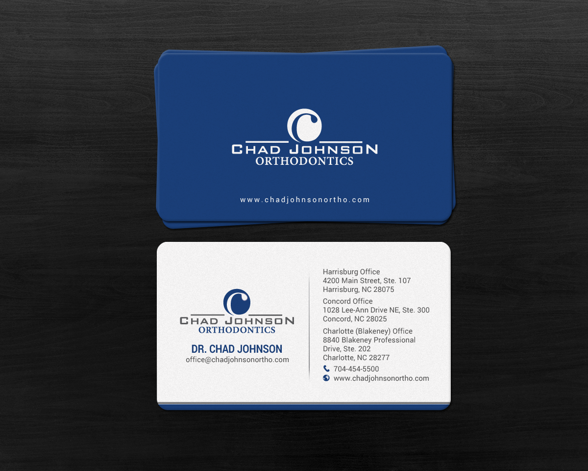 Stationery Design by chandrayaan.creative for Chad Johnson Orthodontics | Design #16578404