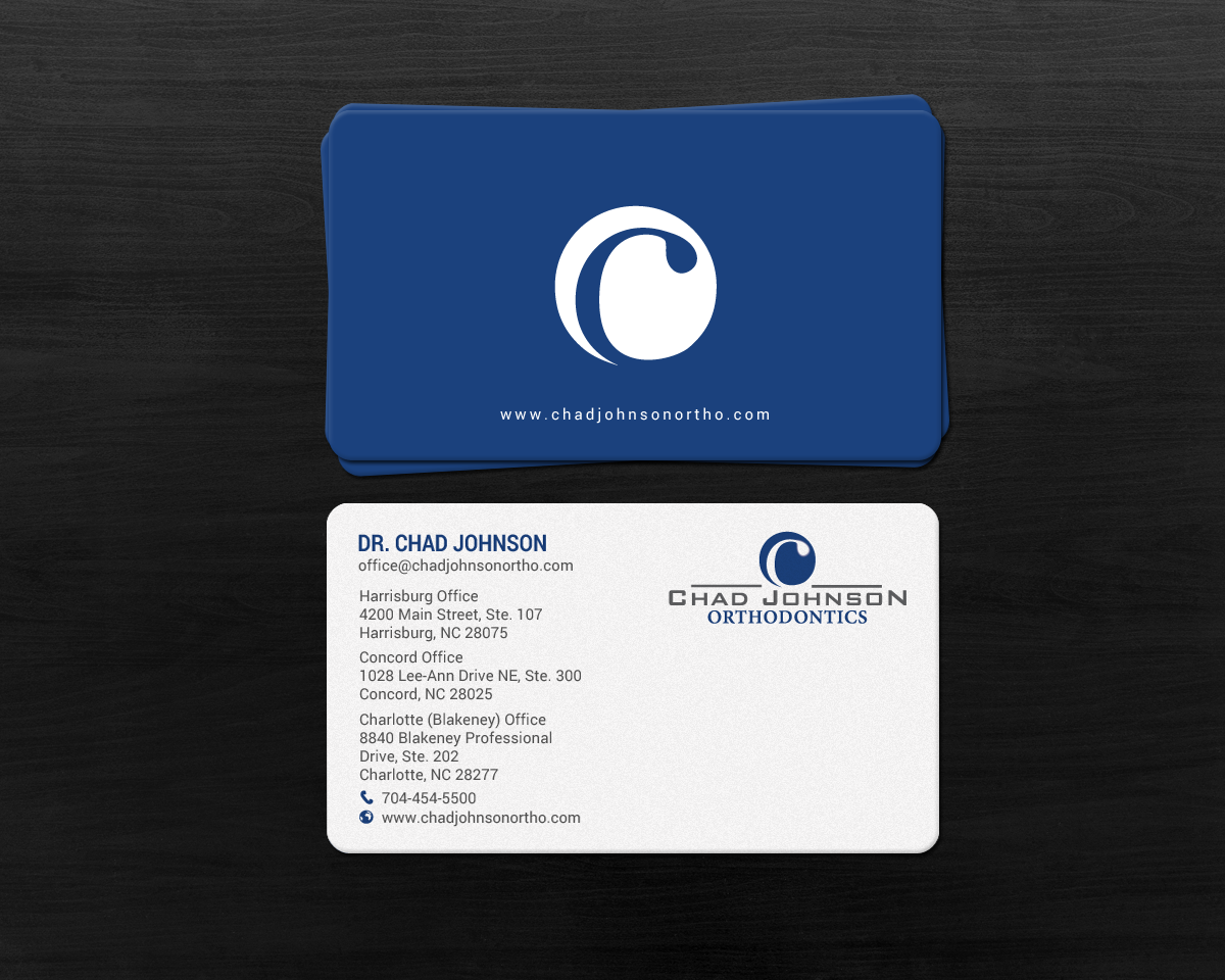 Stationery Design by chandrayaan.creative for Chad Johnson Orthodontics | Design #16578405