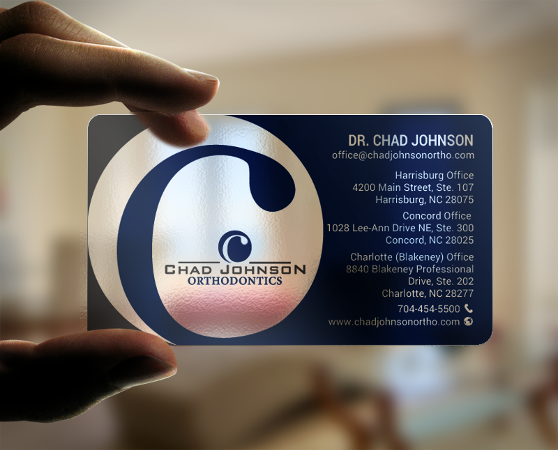 Stationery Design by chandrayaan.creative for Chad Johnson Orthodontics | Design #16578550