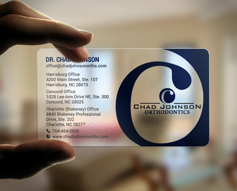 Stationery Design by chandrayaan.creative for Chad Johnson Orthodontics | Design #16579108