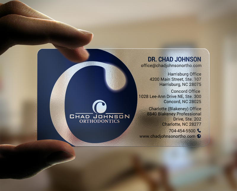 Stationery Design by chandrayaan.creative for Chad Johnson Orthodontics | Design #16579234