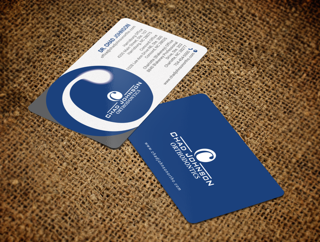 Stationery Design by chandrayaan.creative for Chad Johnson Orthodontics | Design #16579235