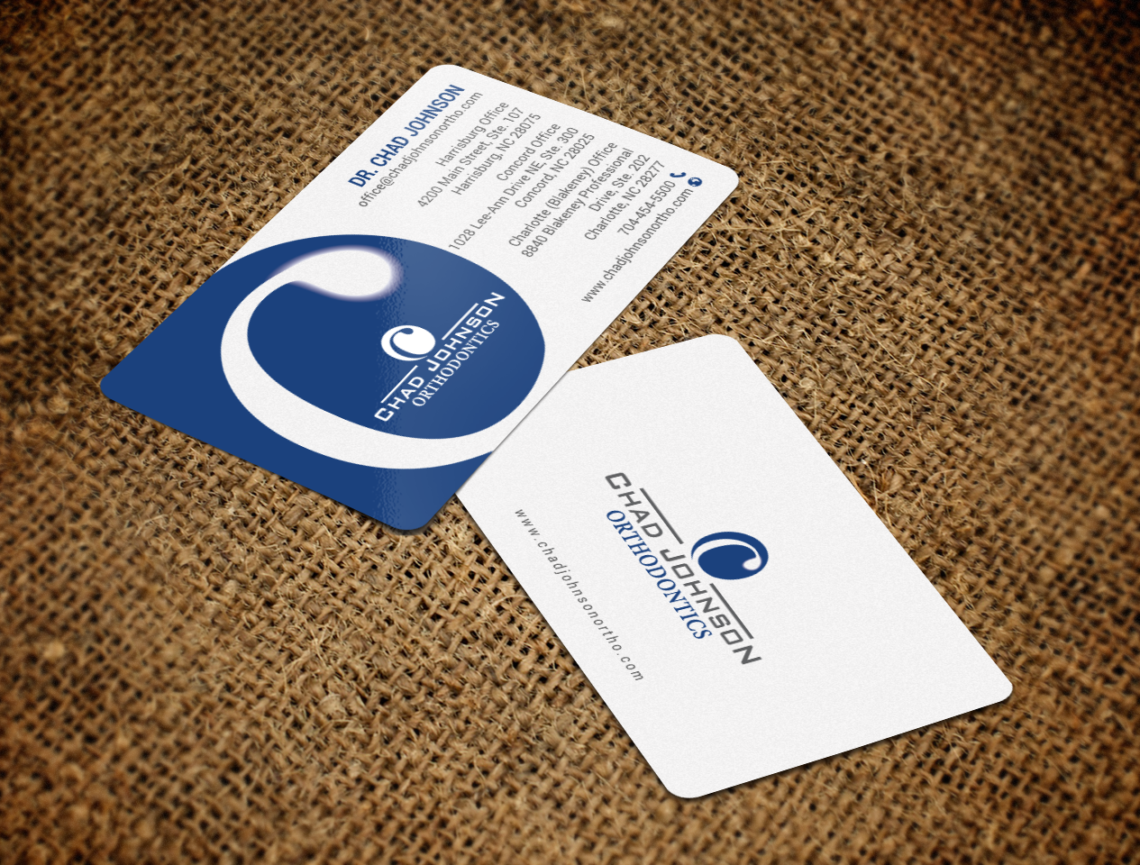 Stationery Design by chandrayaan.creative for Chad Johnson Orthodontics | Design #16579237