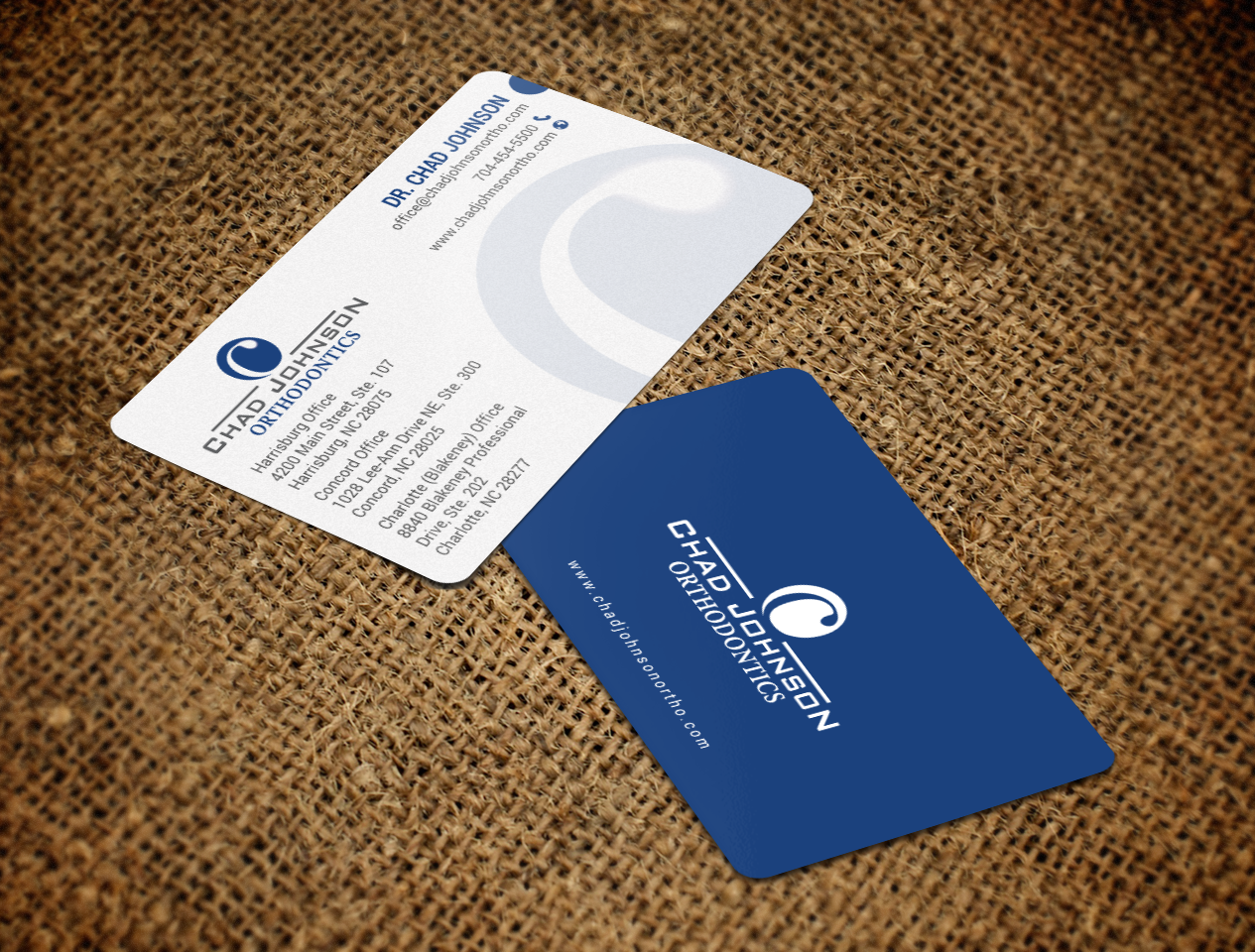 Stationery Design by chandrayaan.creative for Chad Johnson Orthodontics | Design #16579396