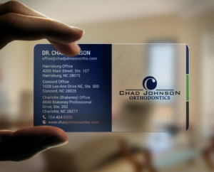 Stationery Design by chandrayaan.creative for Chad Johnson Orthodontics | Design: #16579628