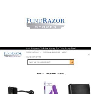 Logo Design by Desde R. for FundRazor Stores | Design: #16407951