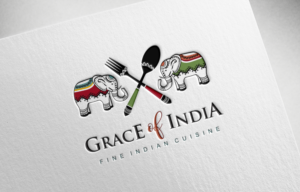 Grace of India | Logo Design by Angus Grafik Co.