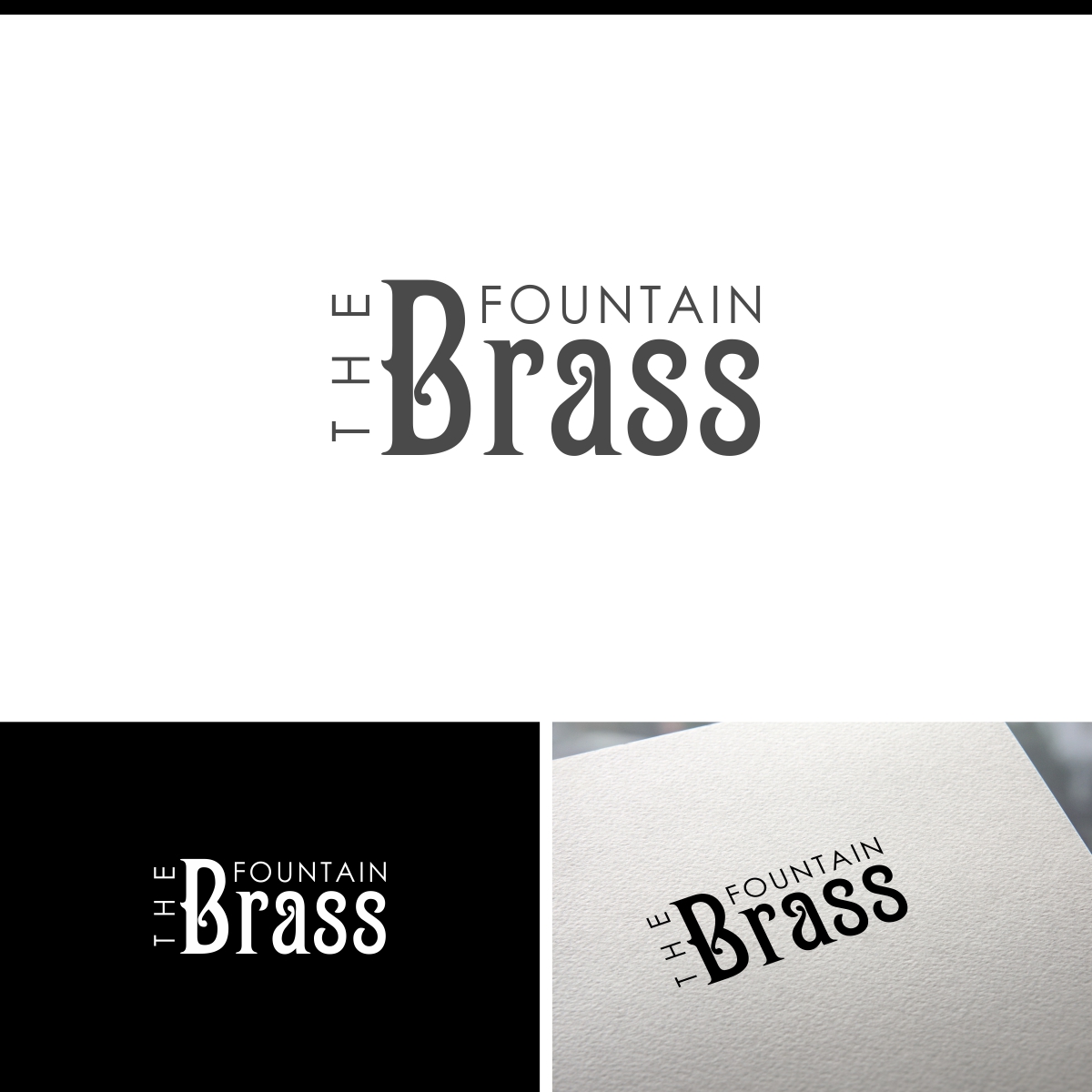 Logo Design by e-graphics for The Brass Fountain | Design #16444488
