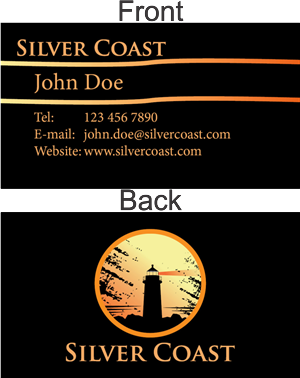 Business Card Design by VisionEyeDesigns