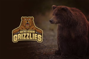 OakTree Academy Grizzlies or OTA Grizzlies | Logo Design by Wladimus