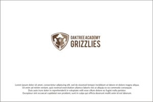 OakTree Academy Grizzlies or OTA Grizzlies | Logo Design by nusdofficial