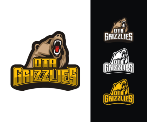 OakTree Academy Grizzlies or OTA Grizzlies | Logo Design by N83touchthesky