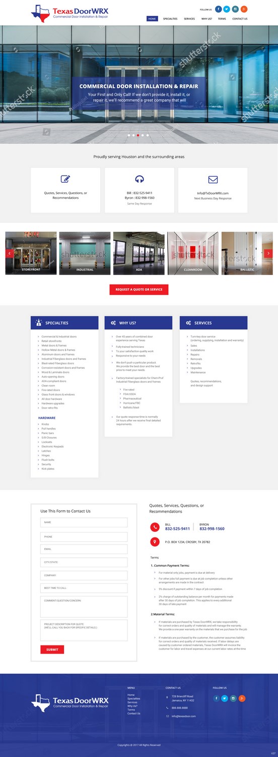 Web Design by pb for this project | Design #16427435