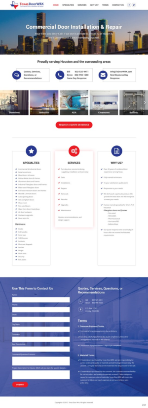 Web Design by pb for this project | Design: #16427439