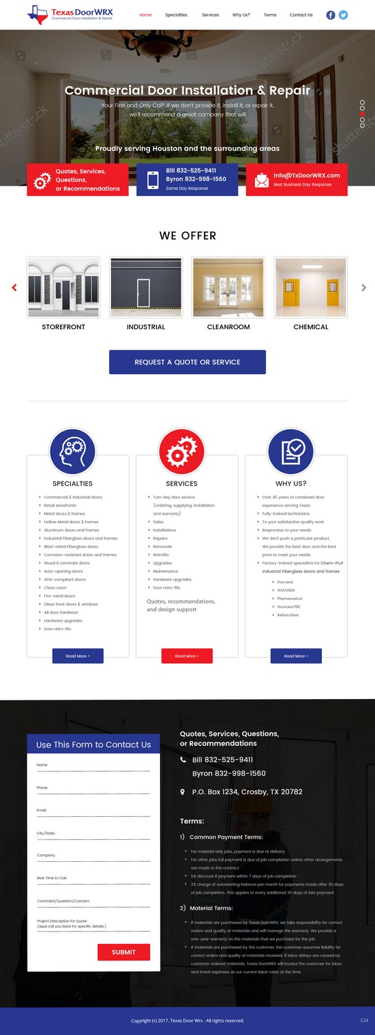 Web Design by pb for this project | Design #16427860