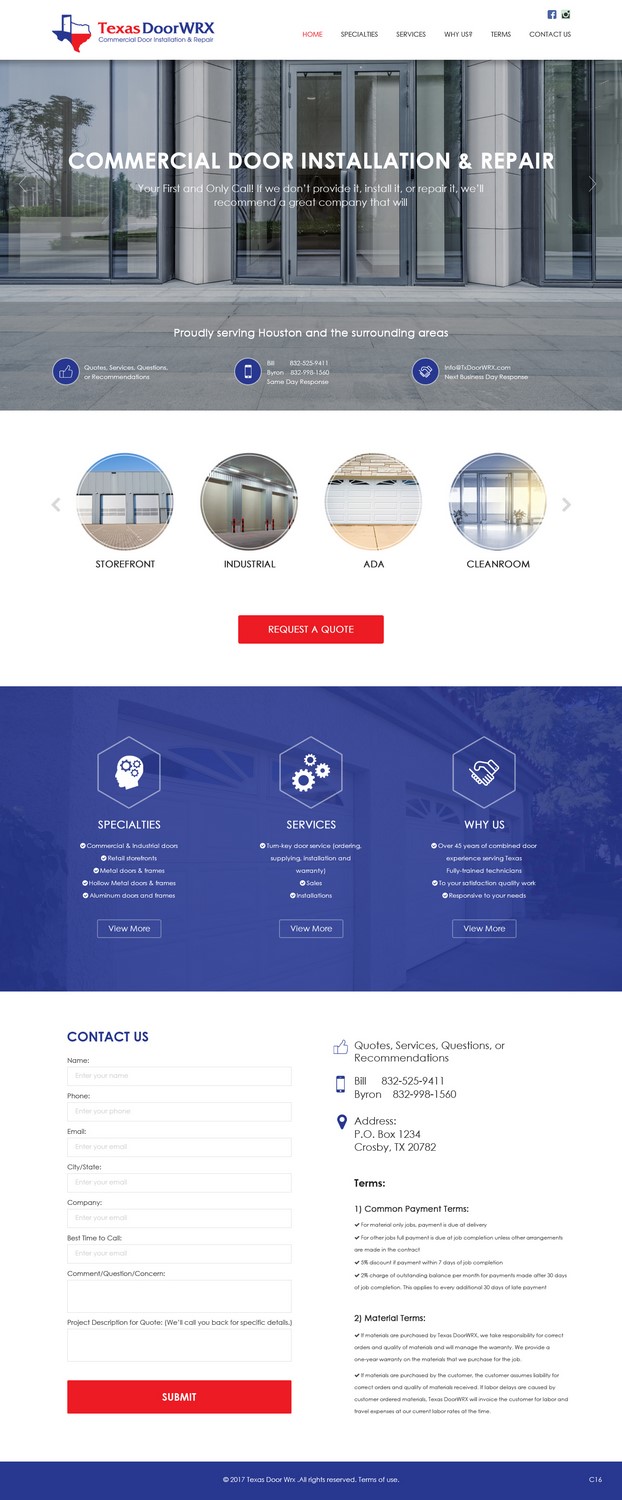 Web Design by pb for this project | Design #16427861