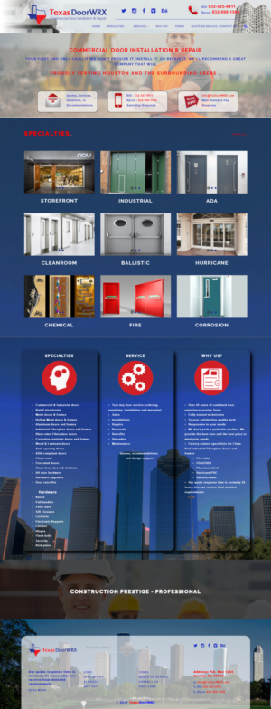 Web Design by T_c_T for this project | Design: #16461845