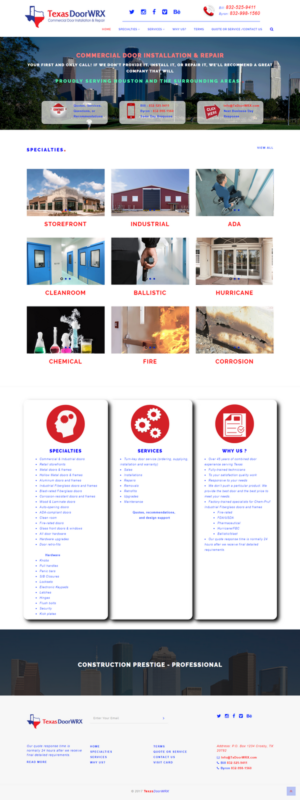 Web Design by T_c_T for this project | Design: #16464672