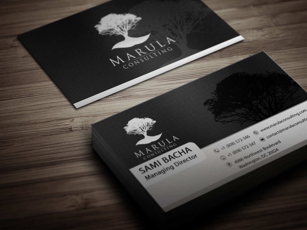 Business Card Design by bachir7 for this project | Design #2704408