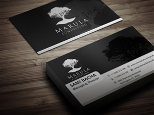 Business Card Design by bachir7 for this project | Design: #2704408