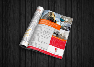 One Page Magazine Ad for New Apartment in Calgary, AB Canada | Magazine Design by ecorokerz